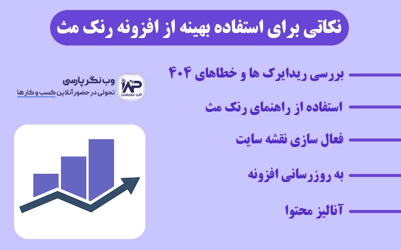 وب نگر پارسی نکاتی برای استفاده بهینه از افزونه Rank Math