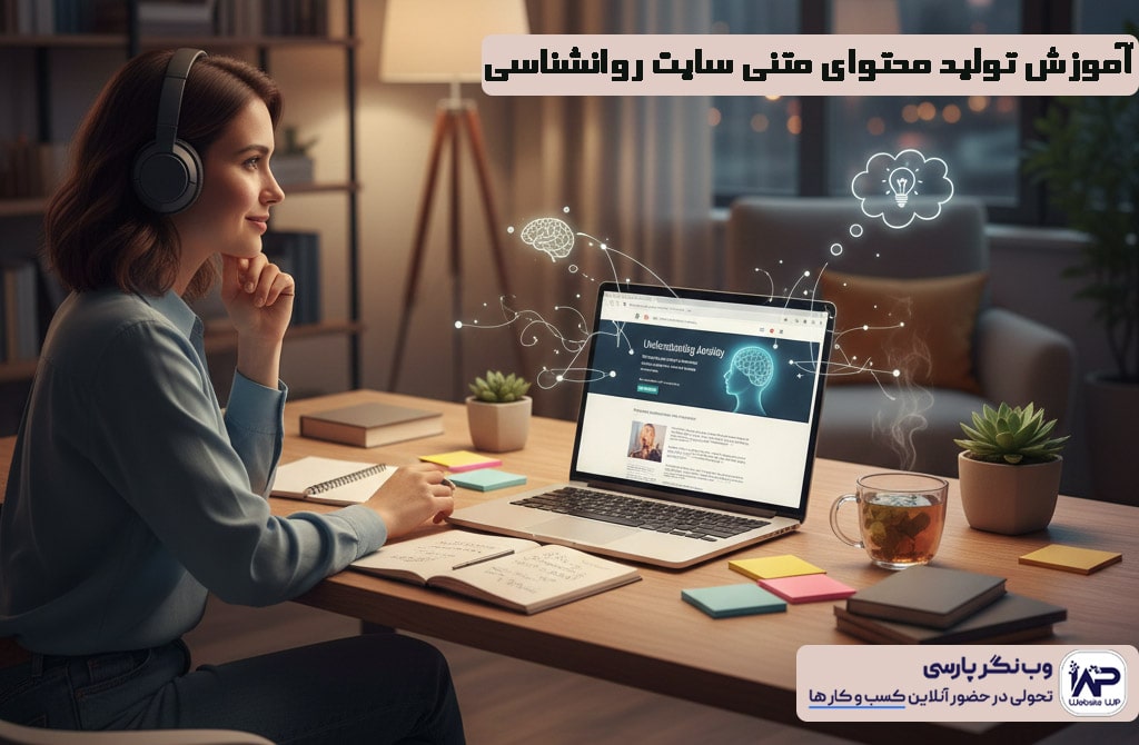 وب نگر پارسی تولید محتوای متنی سایت روانشناسی