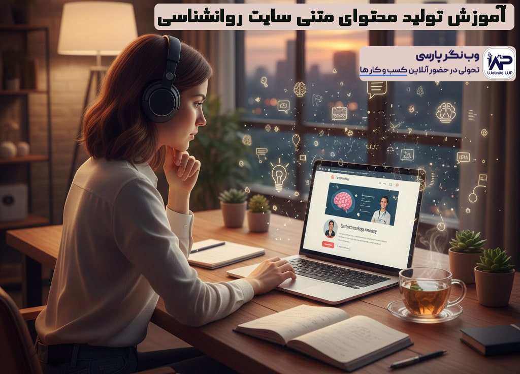 وب نگر پارسی تولید محتوای متنی سایت روانشناسی