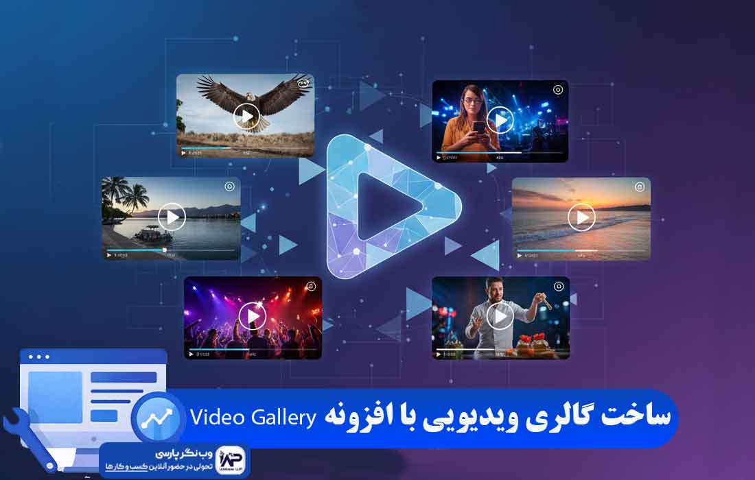 وب نگر پارسی افزونه Video Gallery
