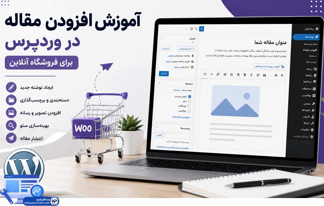 افزودن مقاله در وردپرس