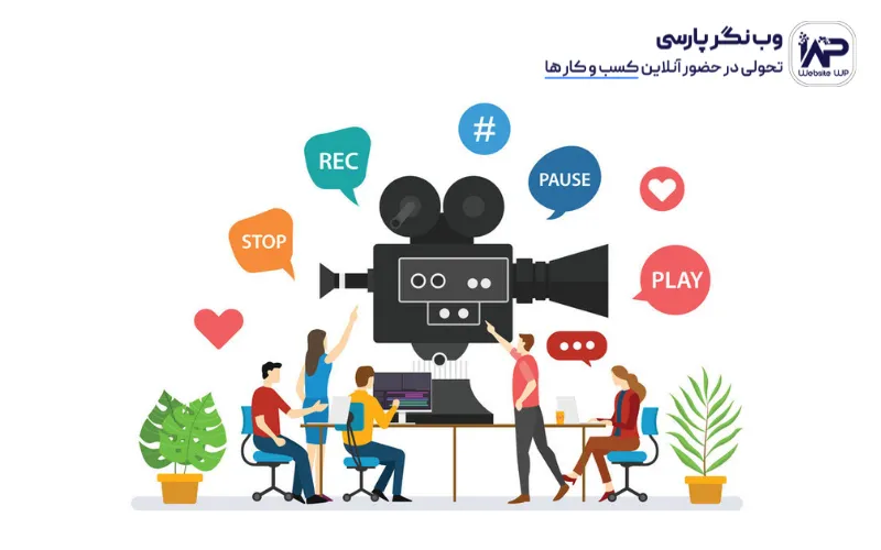 تولید ویدئو های محبوب و اشتراک‌ پذیر