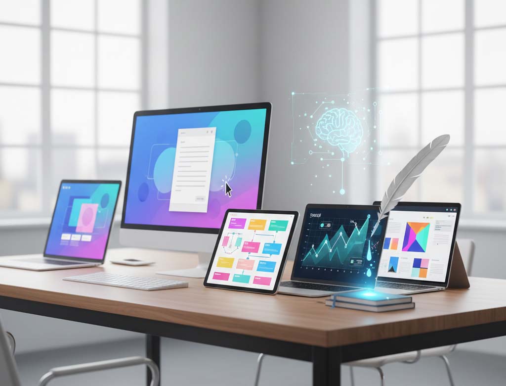 وب نگر پارسی آموزش تولید محتوای متنی با هوش مصنوعی و بدون هوش مصنوعی