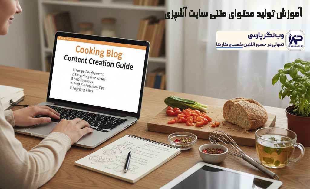 تولید محتوای متنی سایت‌ آشپزی