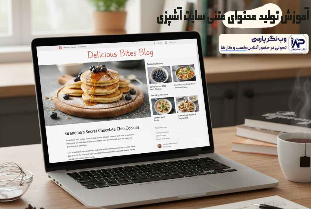 تولید محتوای متنی سایت‌ آشپزی