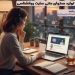 وب نگر پارسی تولید محتوای متنی سایت روانشناسی