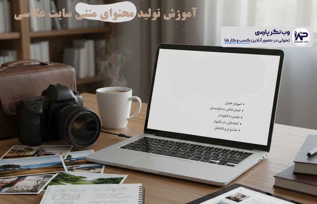 تولید محتوای متنی سایت‌ عکاسی