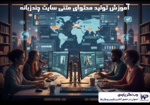 تولید محتوای متنی سایت چندزبانه