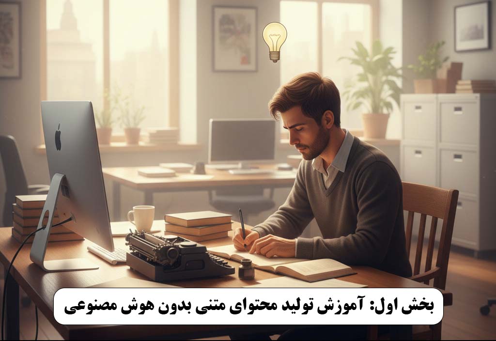 وب نگر پارسی بخش اول: آموزش تولید محتوای متنی بدون هوش مصنوعی