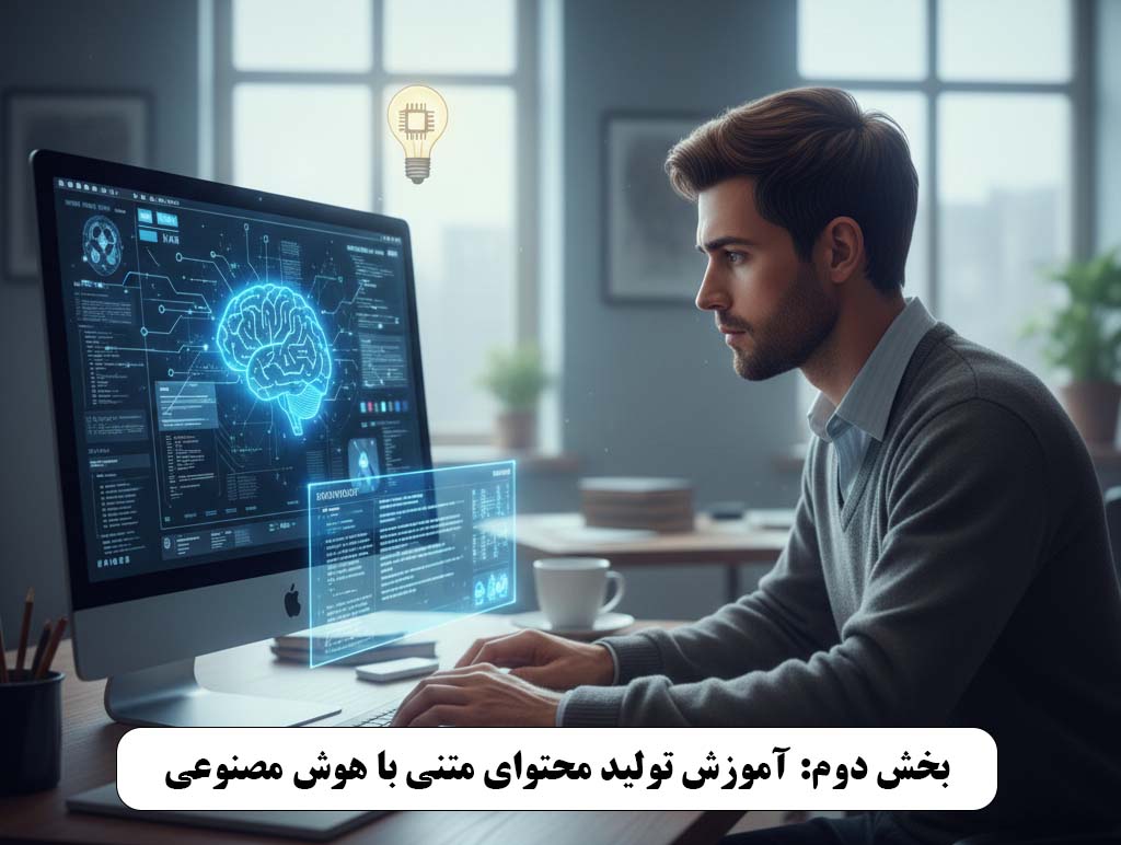 وب نگر پارسی بخش دوم: آموزش تولید محتوای متنی با هوش مصنوعی