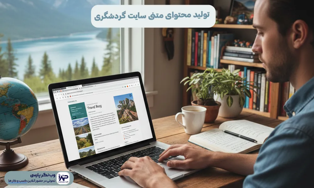 وب نگر پارسی تولید محتوای متنی سایت گردشگری