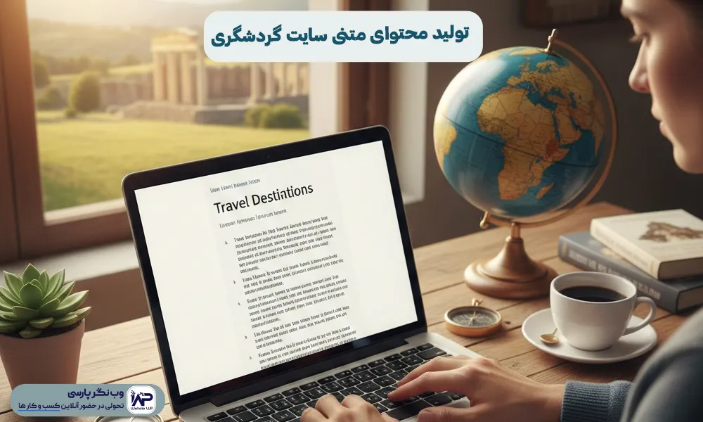 وب نگر پارسی تولید محتوای متنی سایت گردشگری